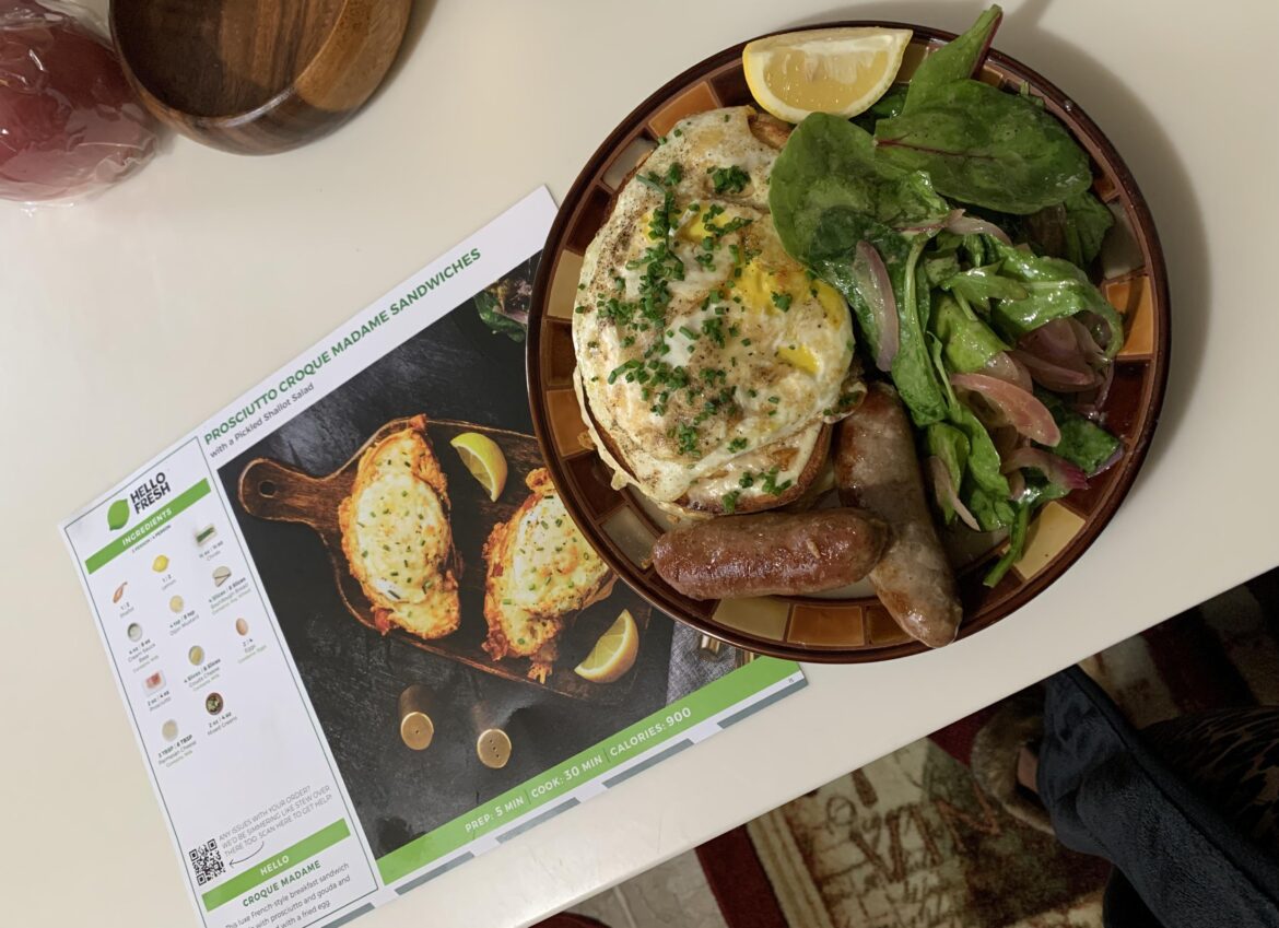 PROSCIUTTO CROQUE MADAME SANDWICHES