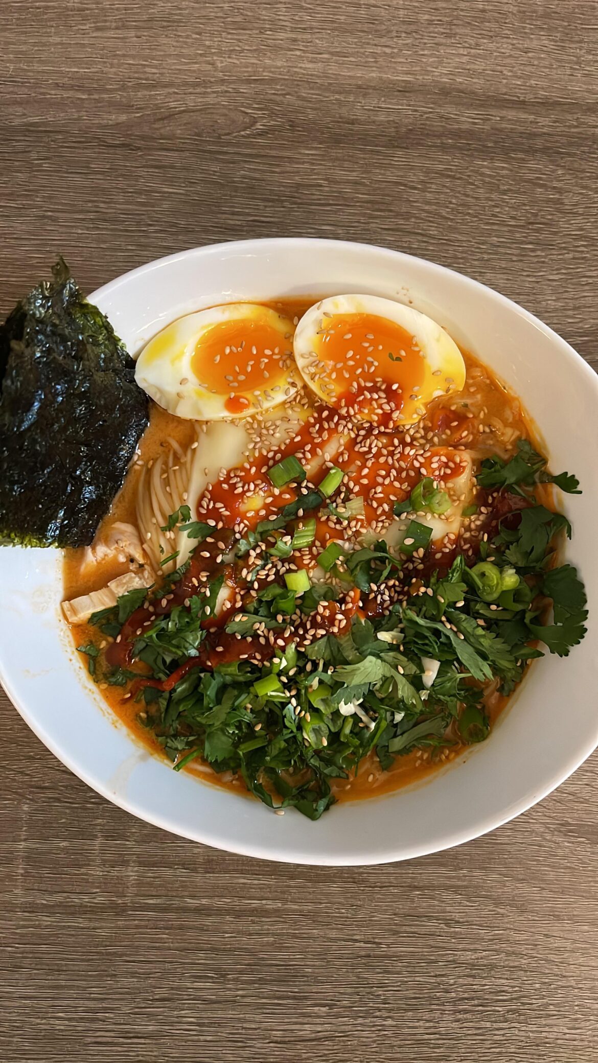 Ramen is always better with an egg
