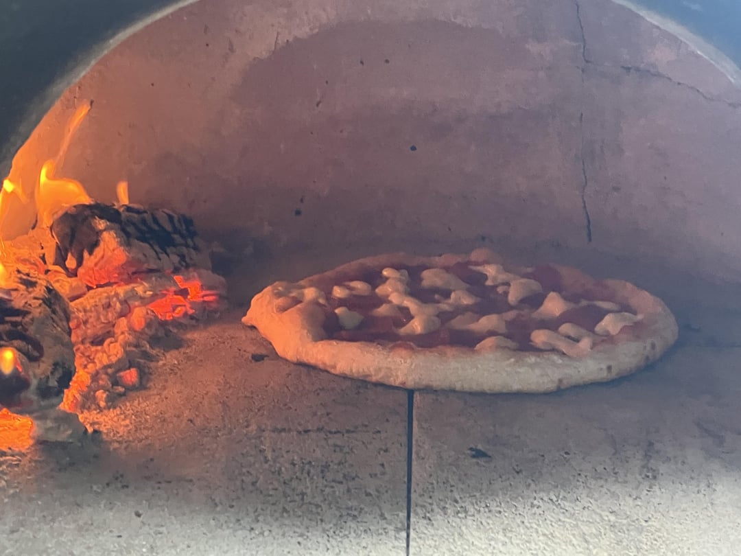Wood fired Neapolitan from last weekend Dining and Cooking