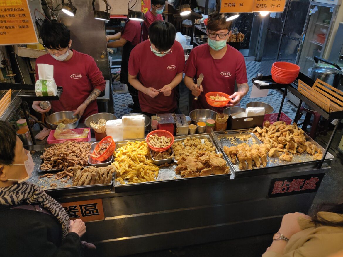 Salty crispy chicken, Taipei, Taiwan
