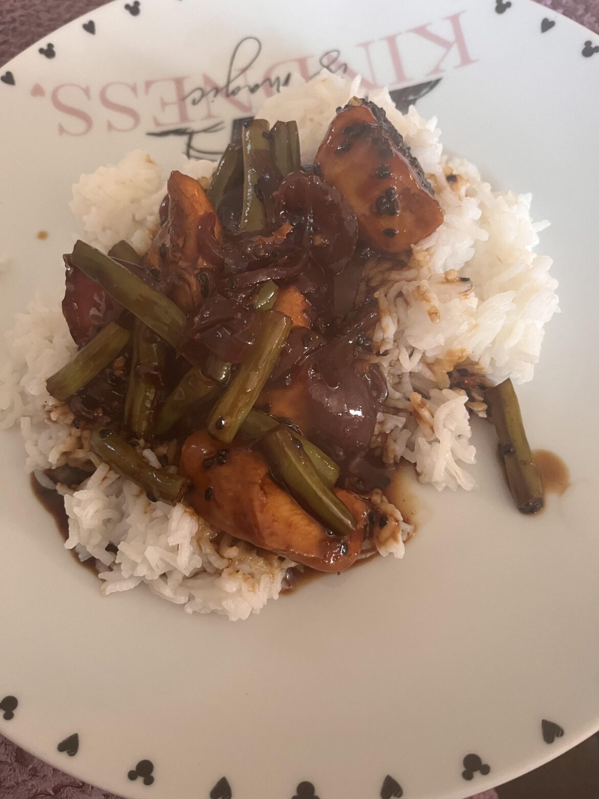 Teriyaki sesame chicken breast 8/10