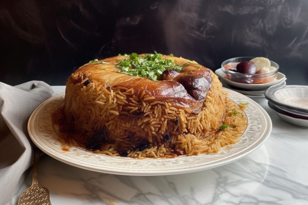 Satisfying Lebanese Chicken Maqluba