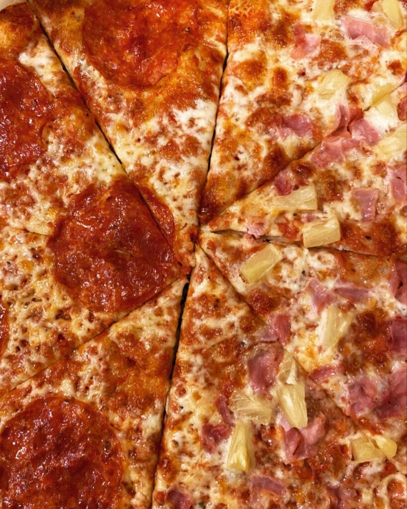 Homemade pizza for my spoiled kids.