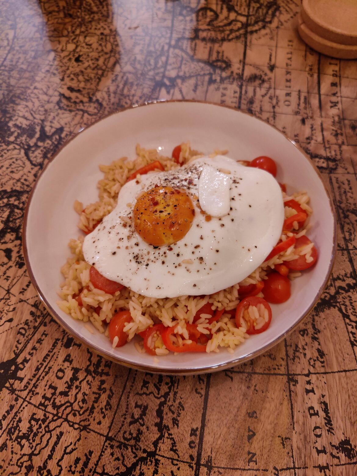 Thought if fits because, you know, i put an egg on it