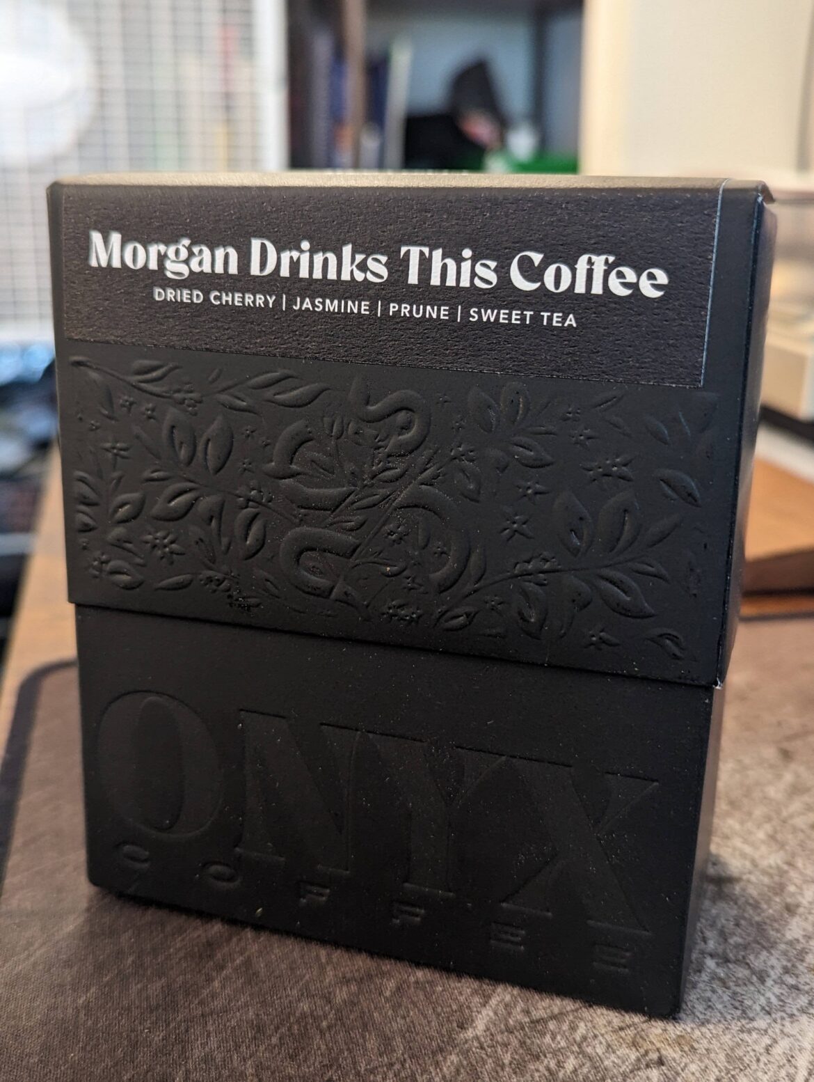 Got my 'Morgan Drinks This Coffee' Coffee 🔥