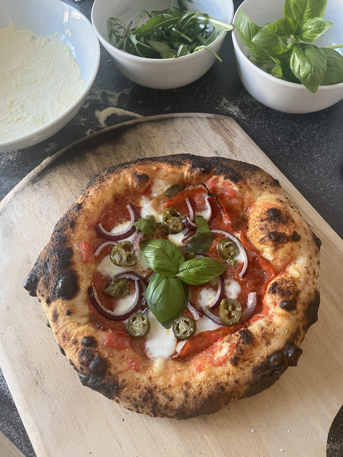 Neapolitan style pizza