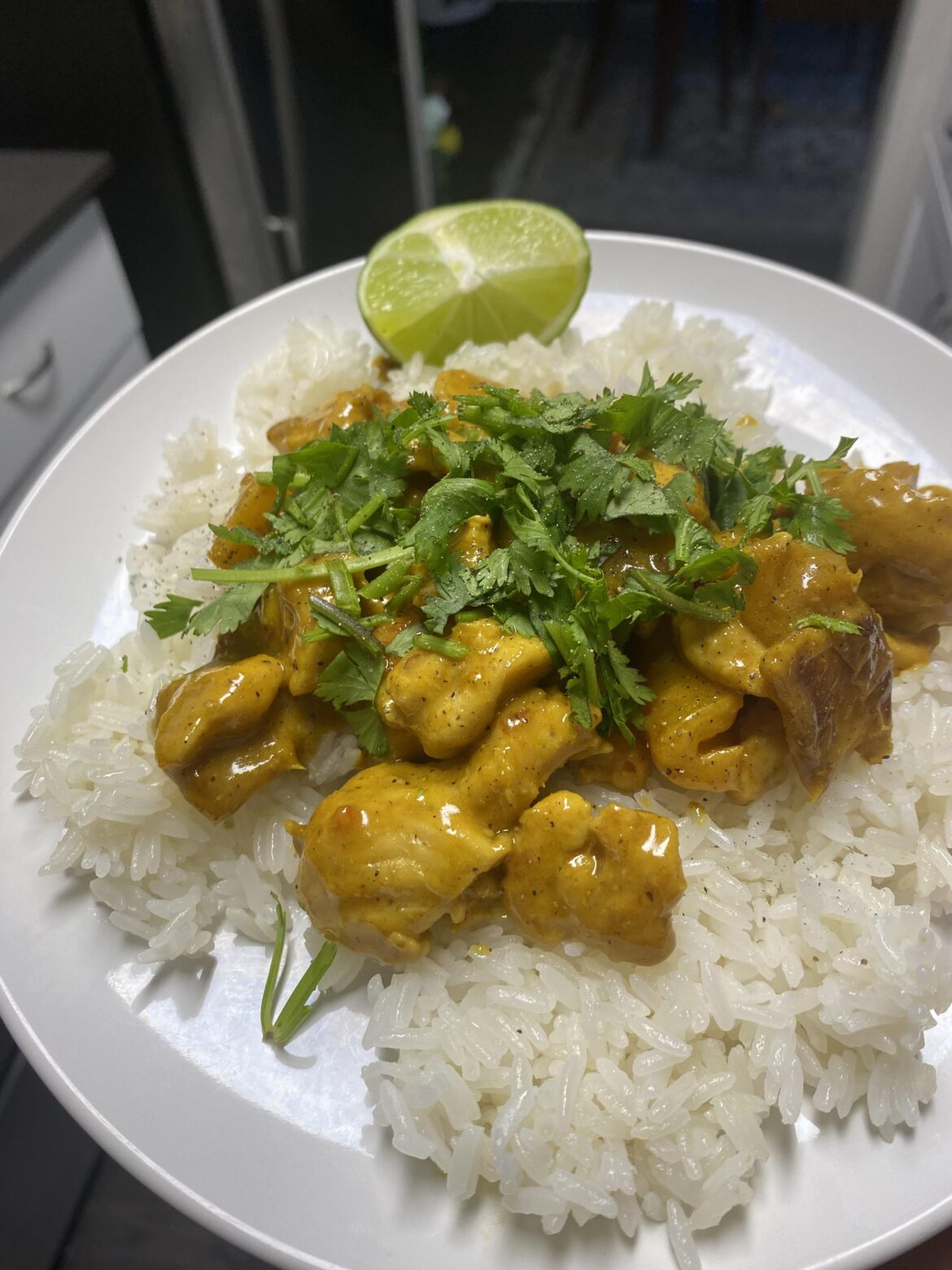 Thai Coconut Curry 10/10 My favorite HF meal I made so far!!
