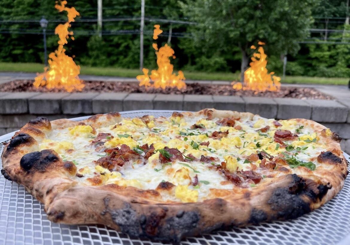 Eggs belong on pizza