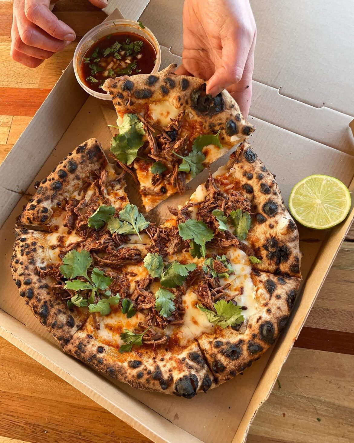 Birria Taco Pizza 🇲🇽