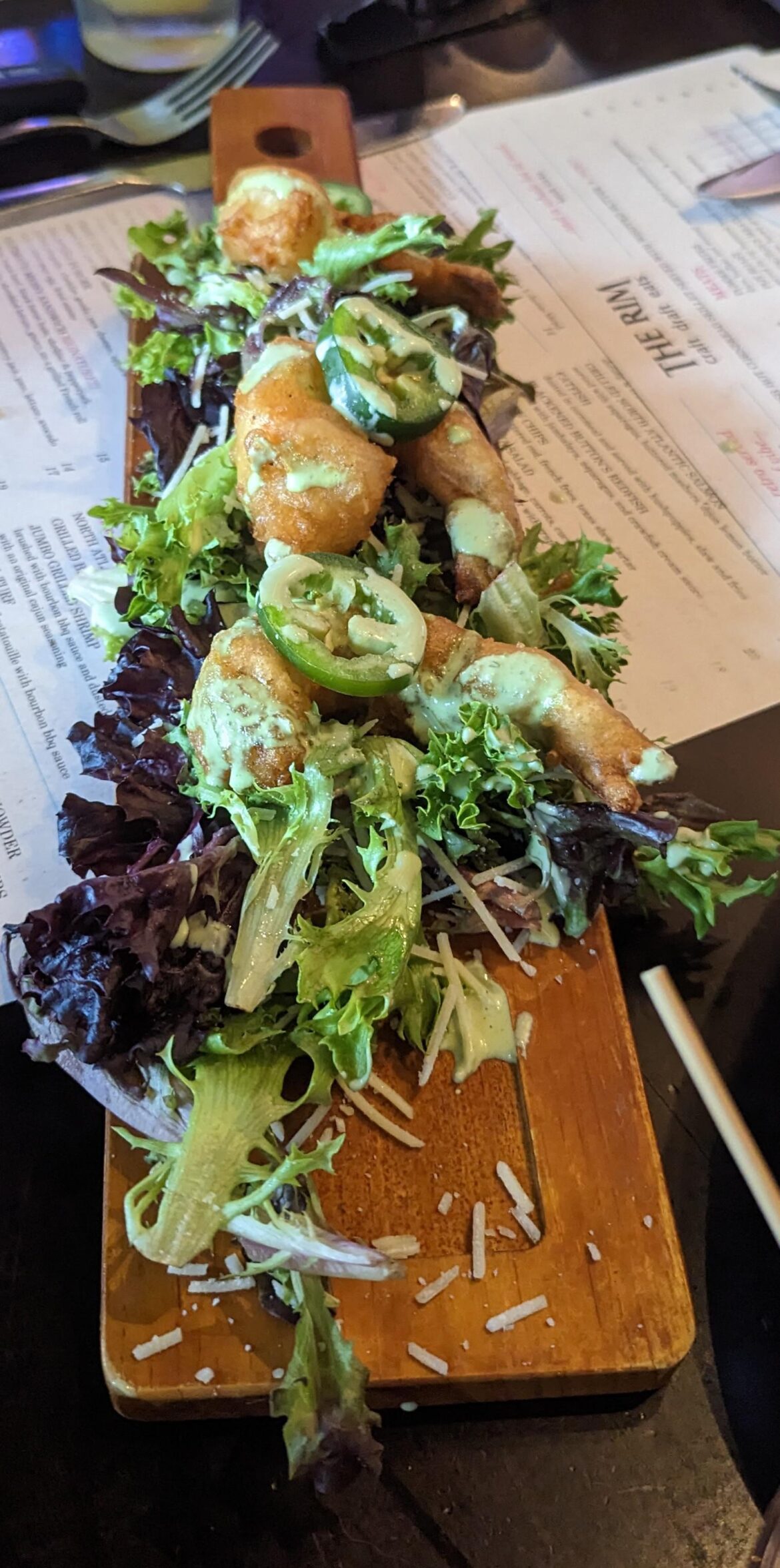 A bunch of it fell off when my aunt passed it over to us