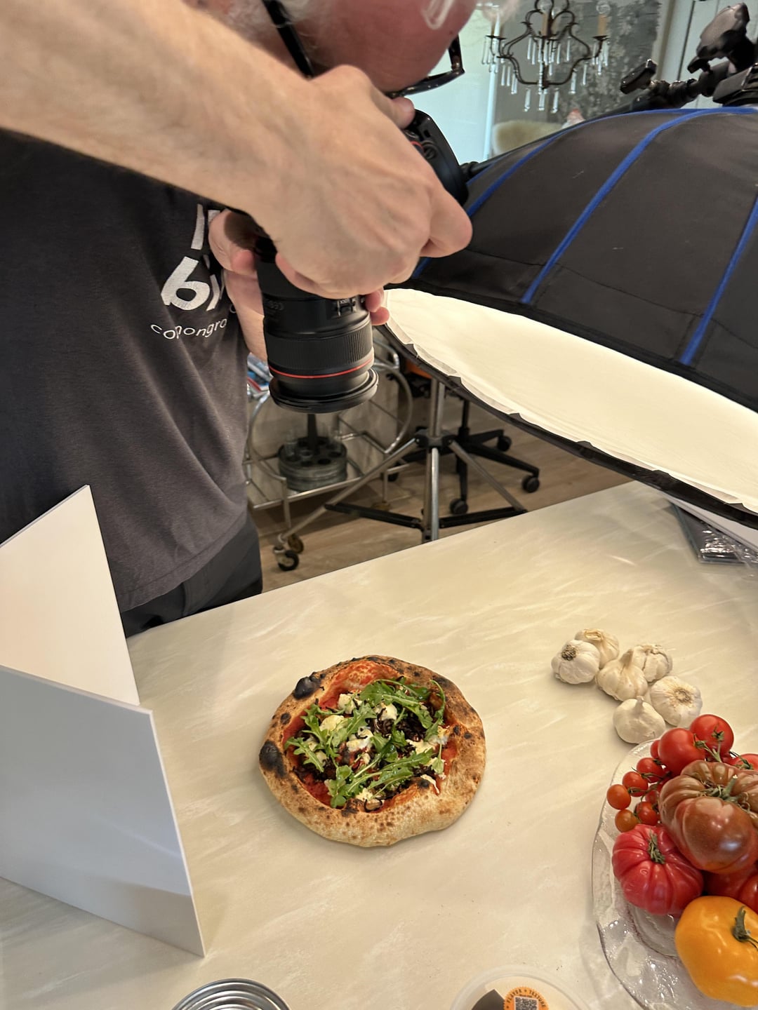 Photoshoot for my client's pizza dough company, Ferment72 Dining and