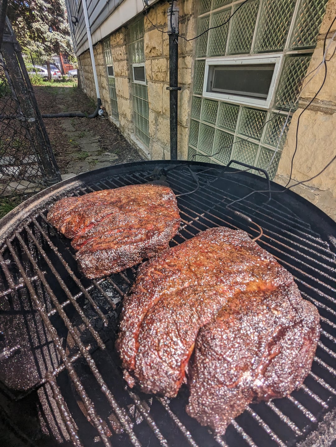 Smoked beef chuck roast, pulled for tacos Dining and Cooking