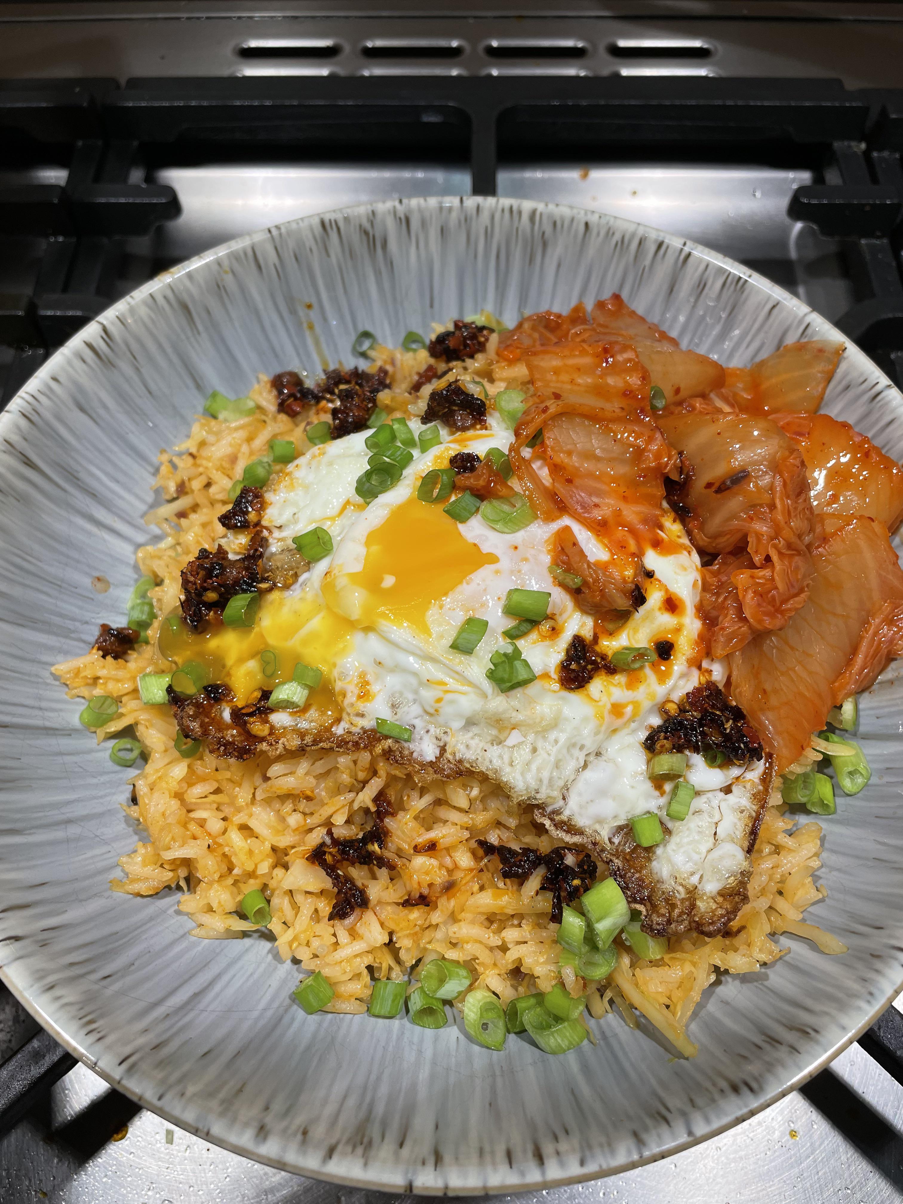 Korean fried rice & cabbage Dining and Cooking