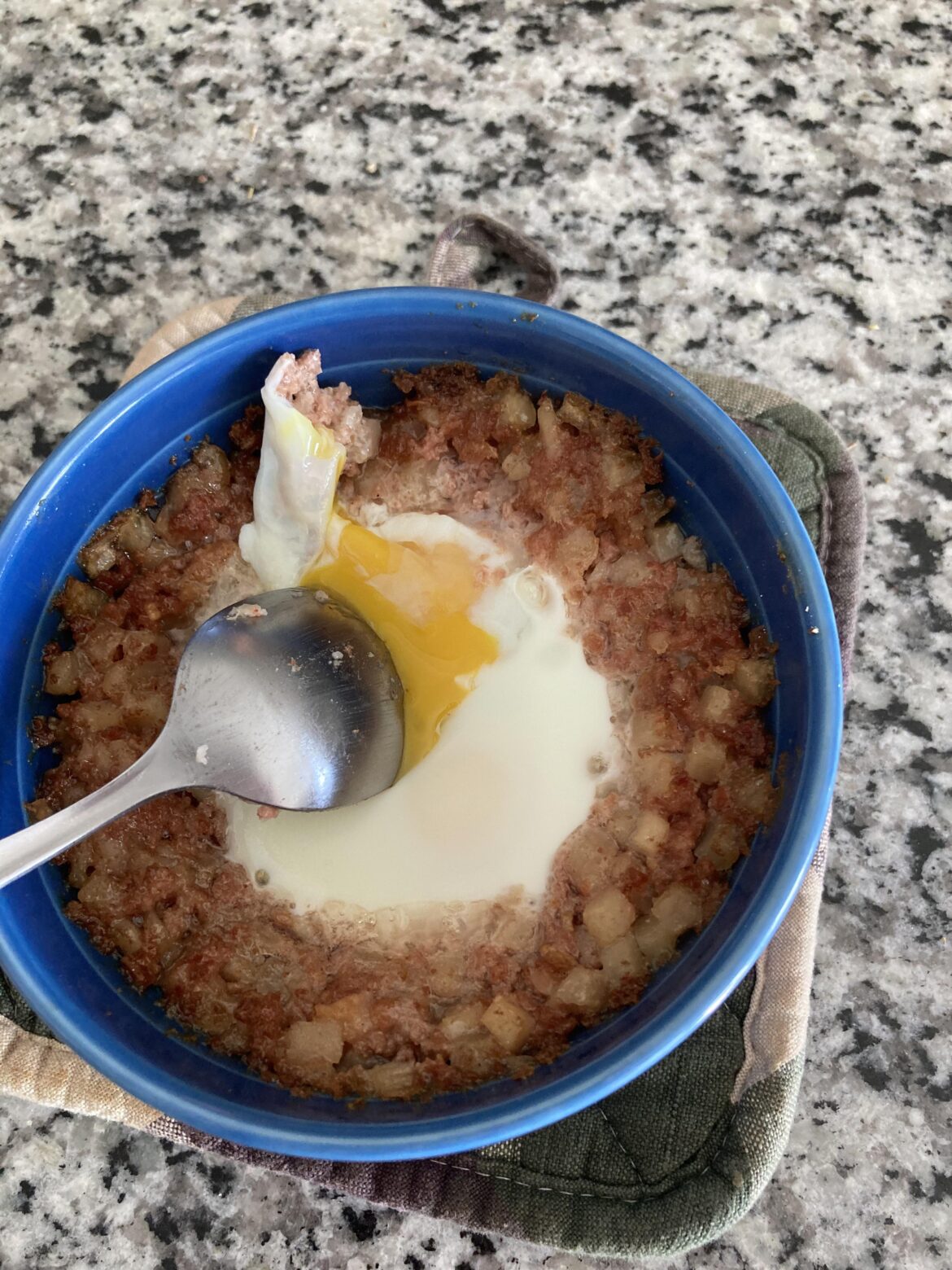 Corned beef hash bowl