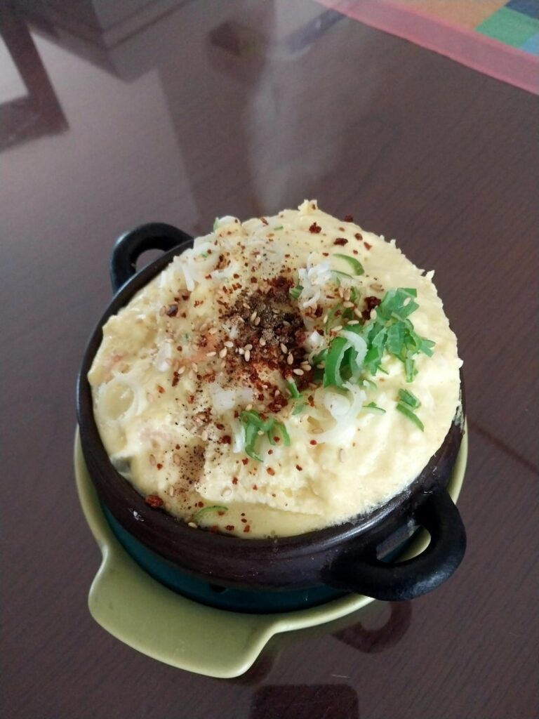 Volcano Steamed Egg