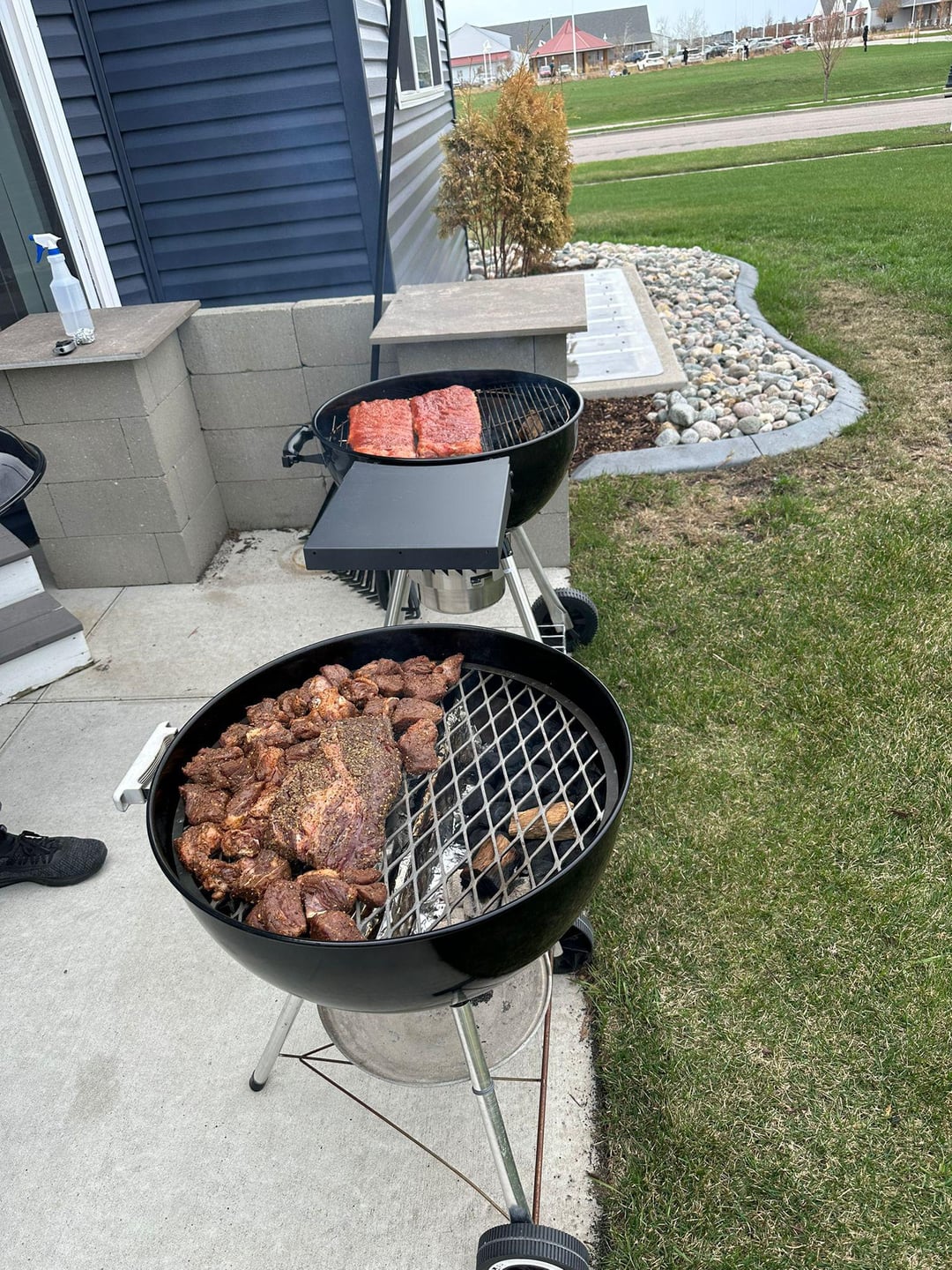 Long time Griller, First time Smoker! er Kettle & SNS Kettle