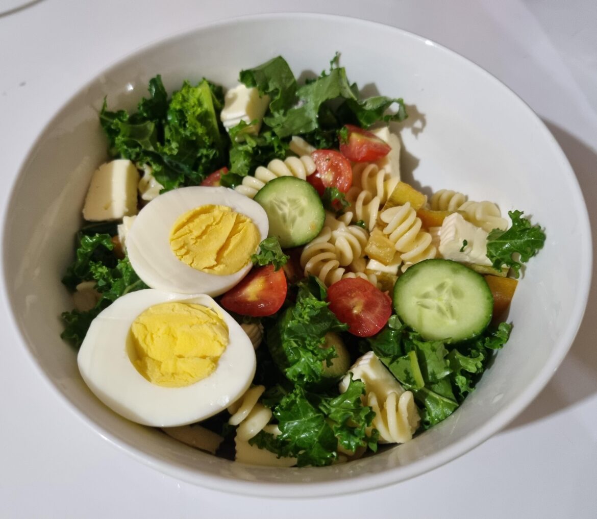 After Christmas Pasta Salad