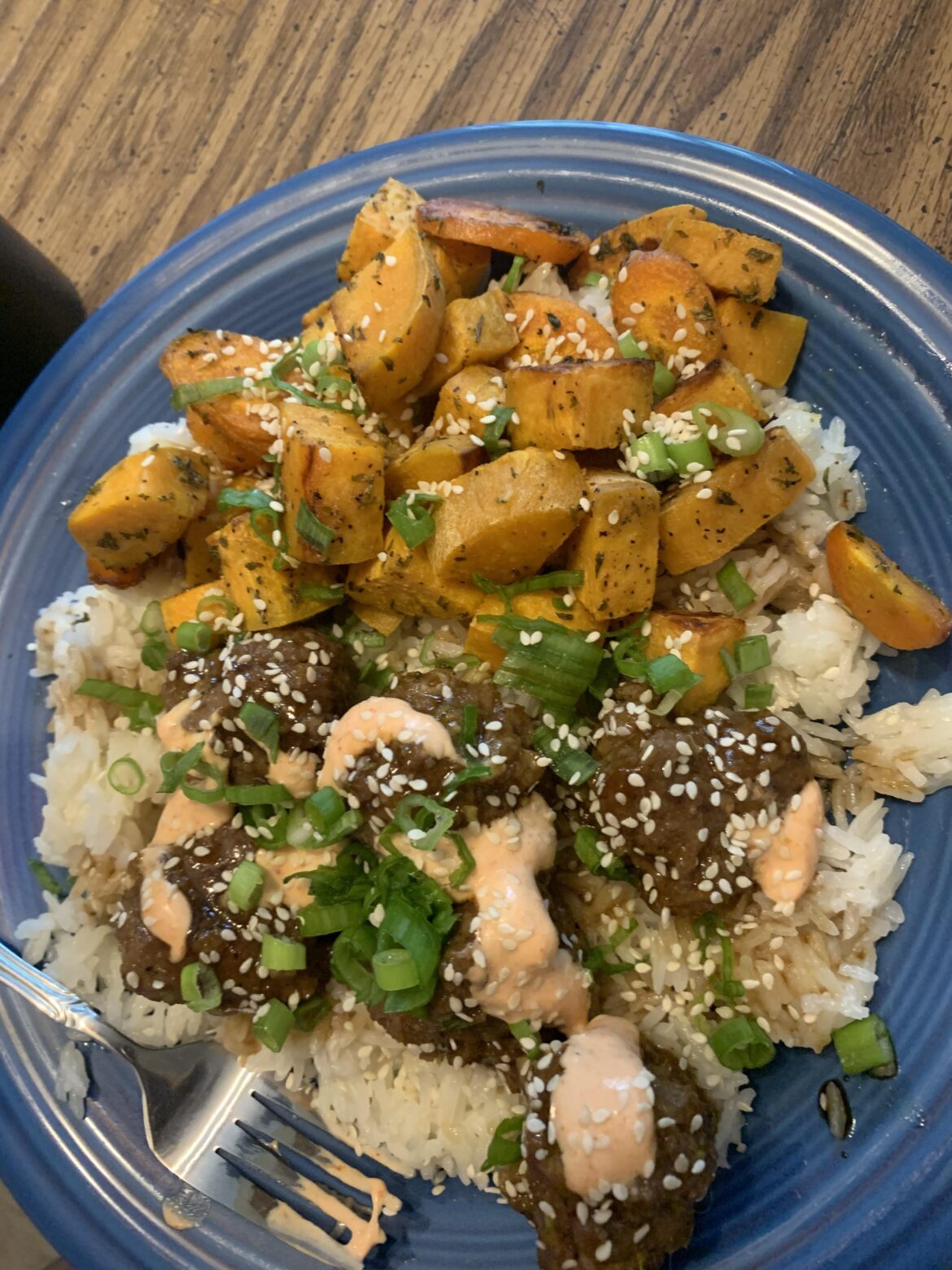 Meatballs with bulgogi sauce 10/10