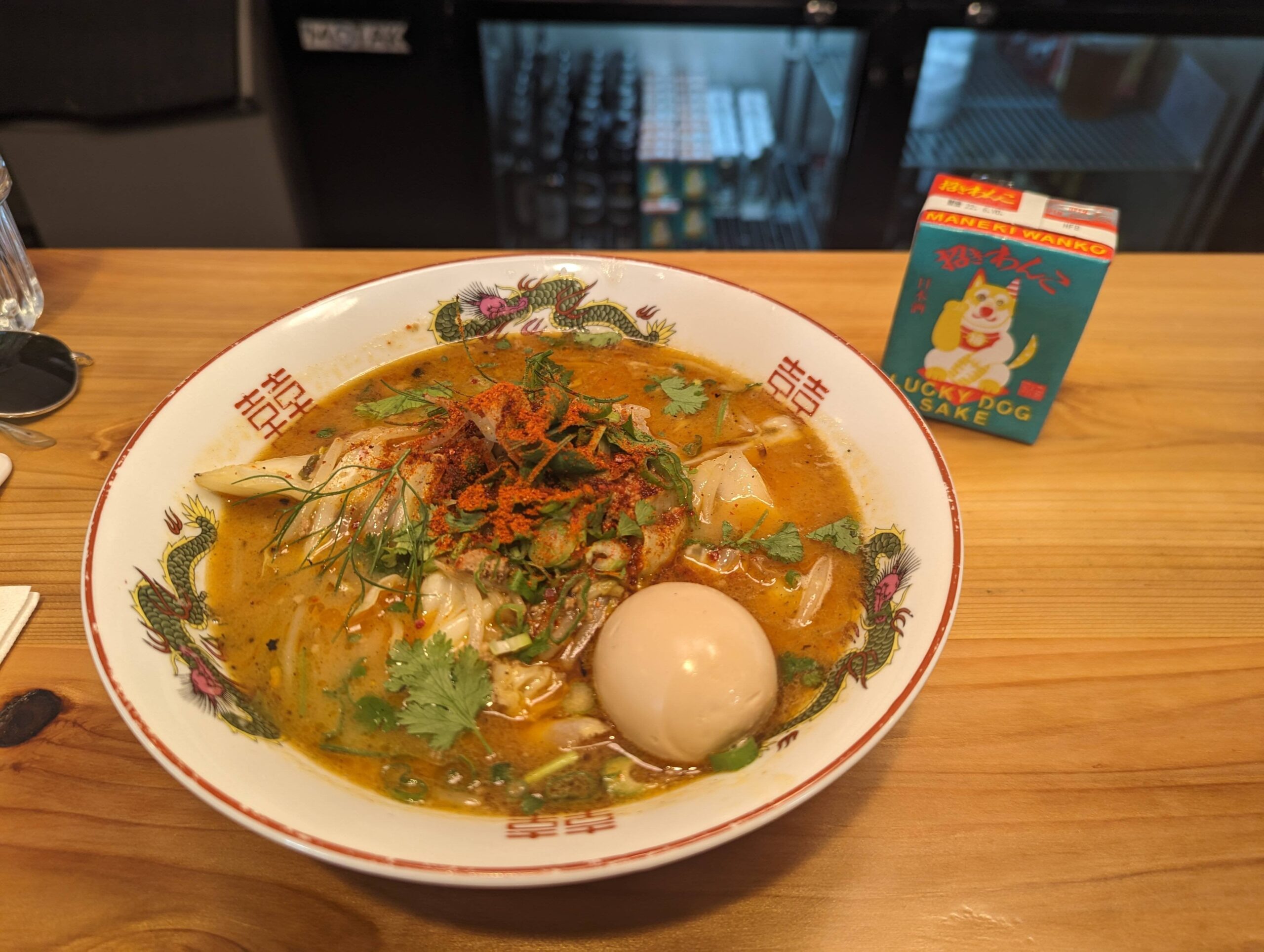 Cafe Mochiko Mala Miso Ramen Dining and Cooking