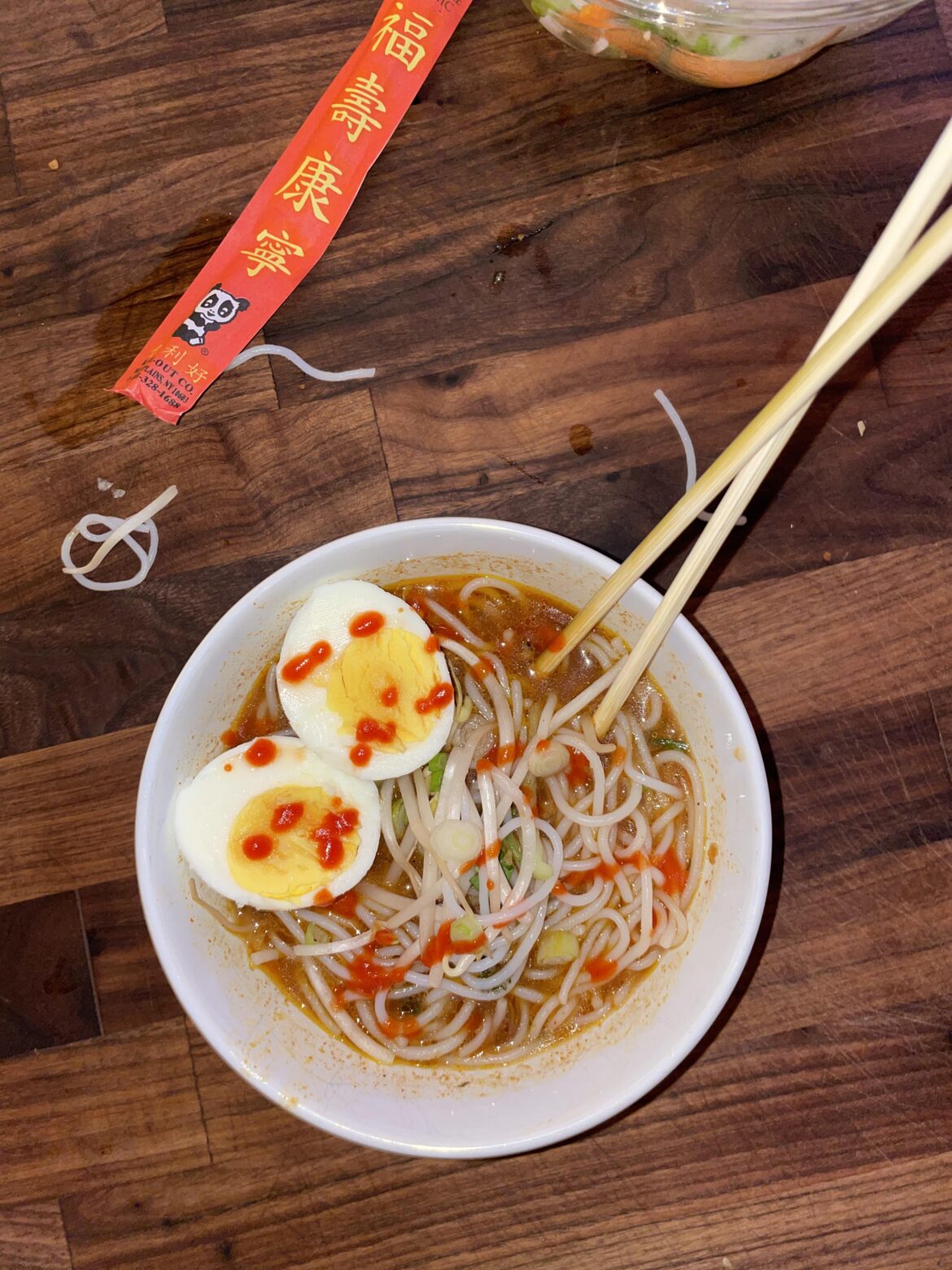 Late night noodle soup