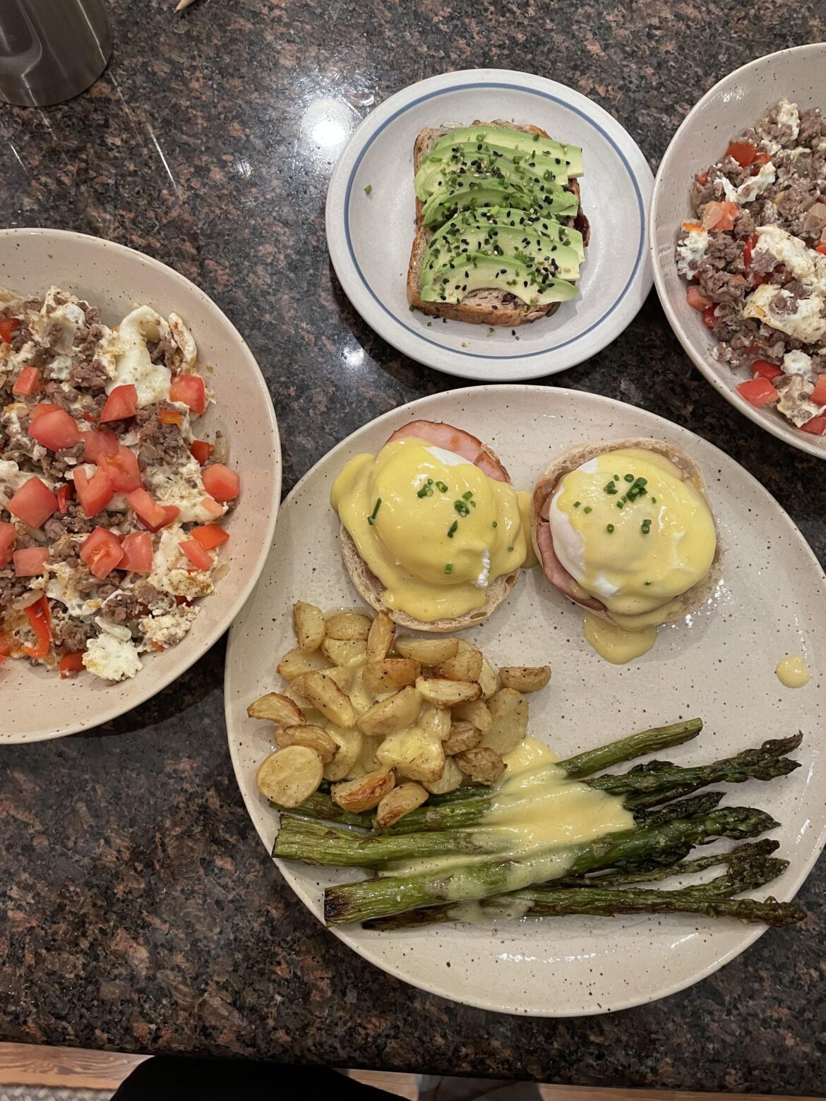 A few days ago I poached my first ever egg. I’ve already upgraded to making my partners favorite breakfast.