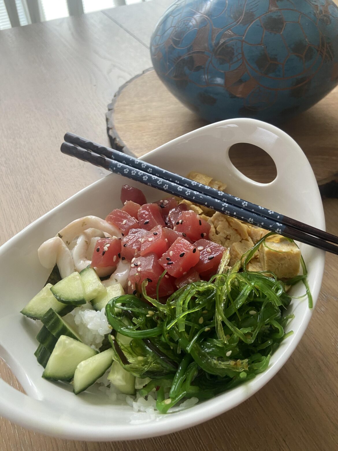 First Poke Bowl (Marinated Tuna)