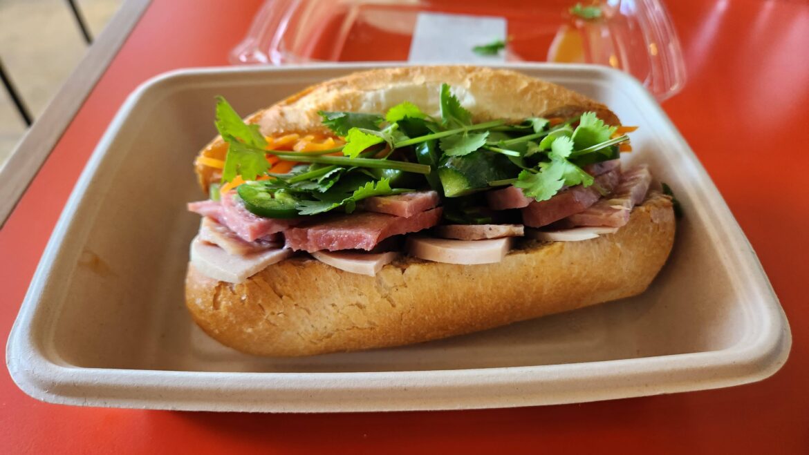Cold cut banh mi - Fatty Mart, Mar Vista ($8)