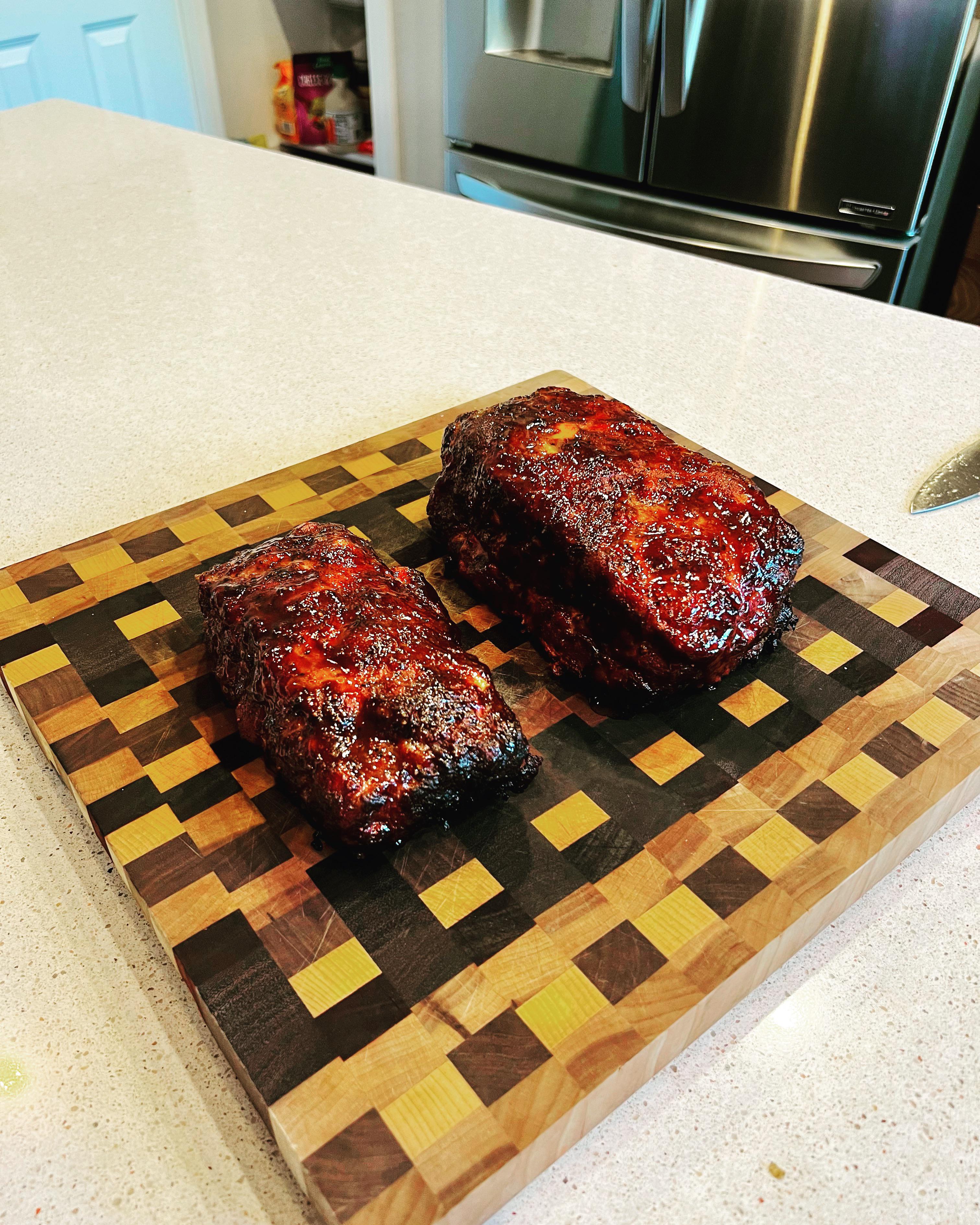 5 hour smoked meatloaf. Followed the Meat Church recipe. It was a hit! Dining and Cooking