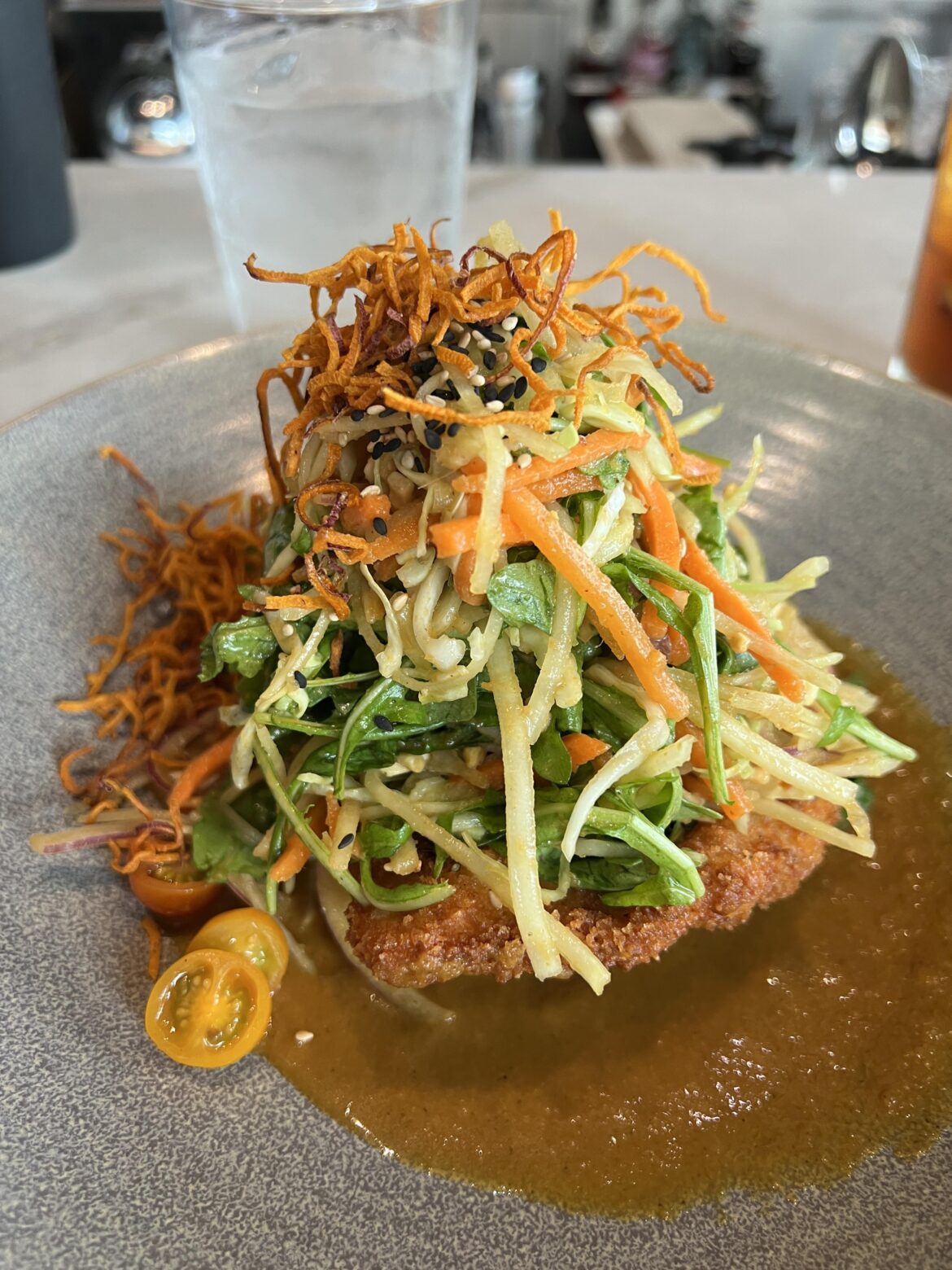 Katsu chicken salad from Joey in Manhattan Beach