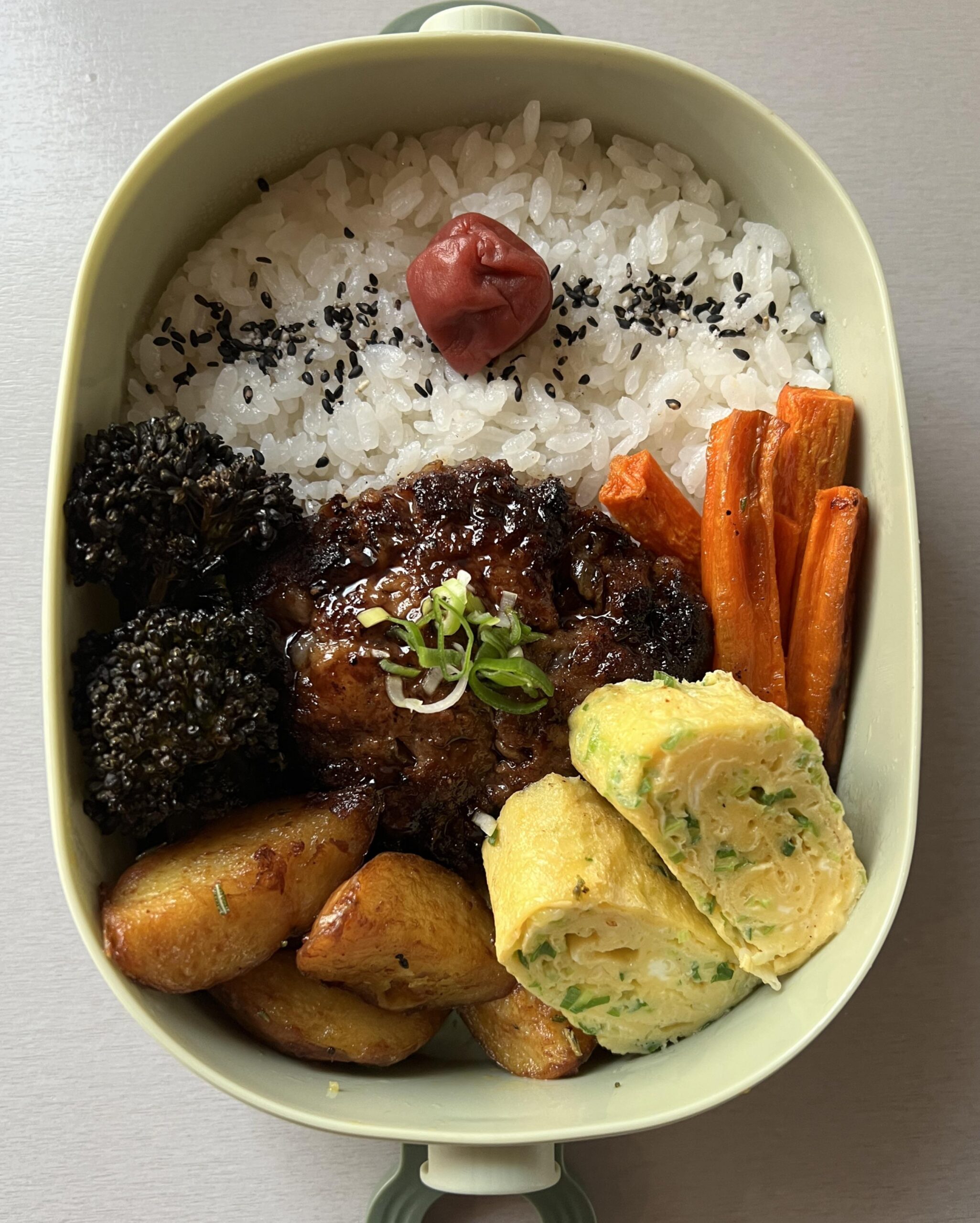 Hamburg steak bento Dining and Cooking