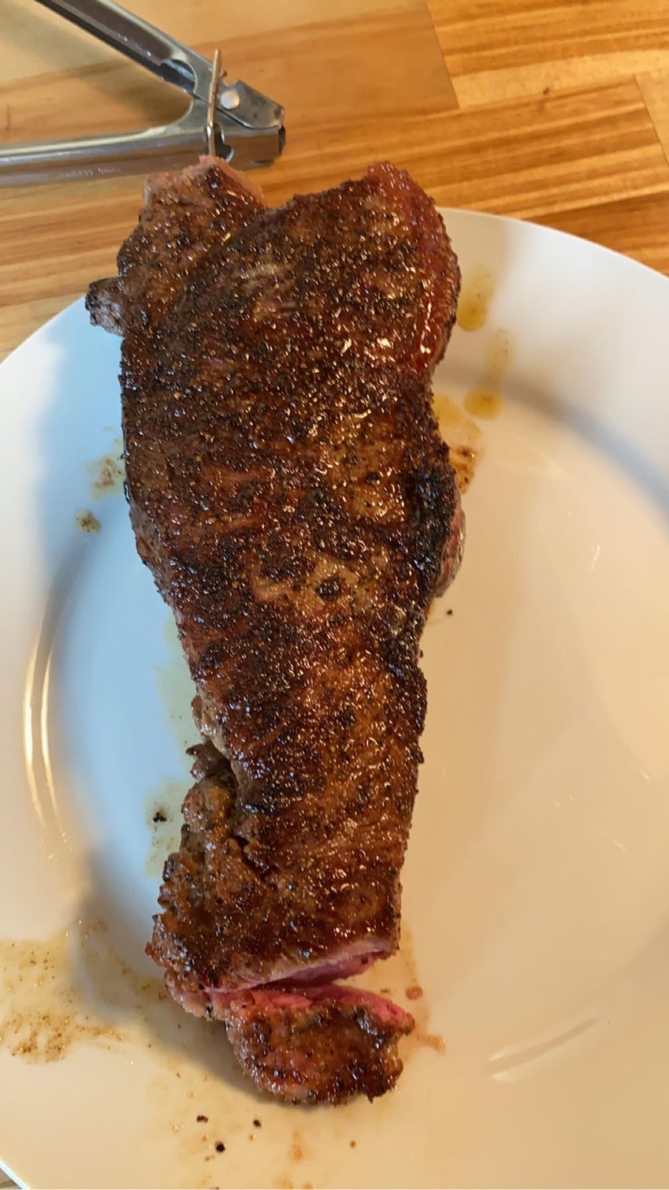 Cheap Aldis Strip Steak Dining and Cooking