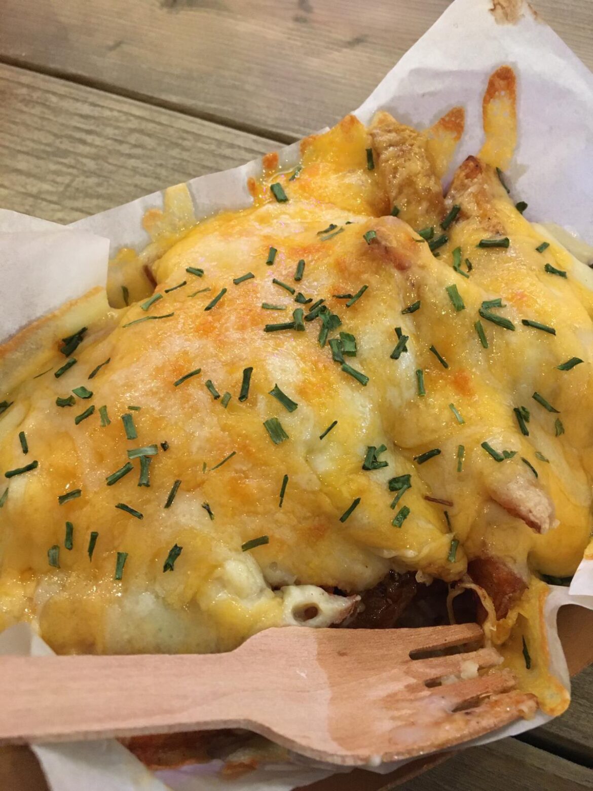 Best cheesy fries I’ve ever had (Parmogeddon in Manchester, UK)