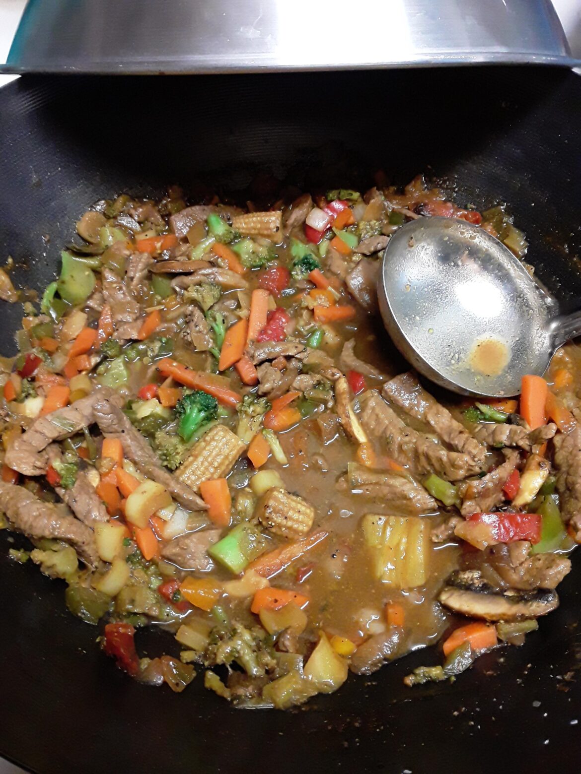 Stir Fried Beef and Vegetables