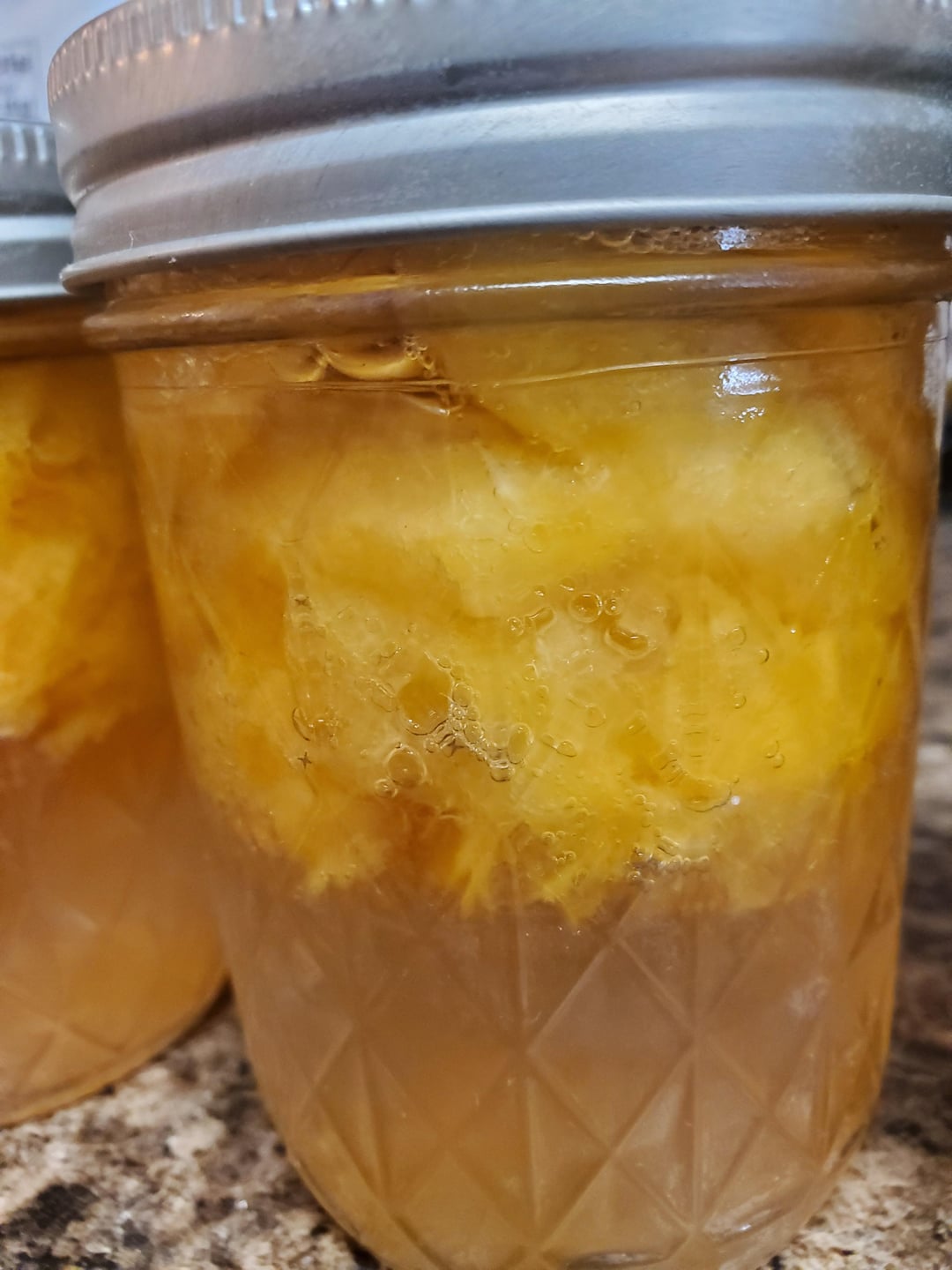 First time canning peaches, are a lot of bubbles after they're done