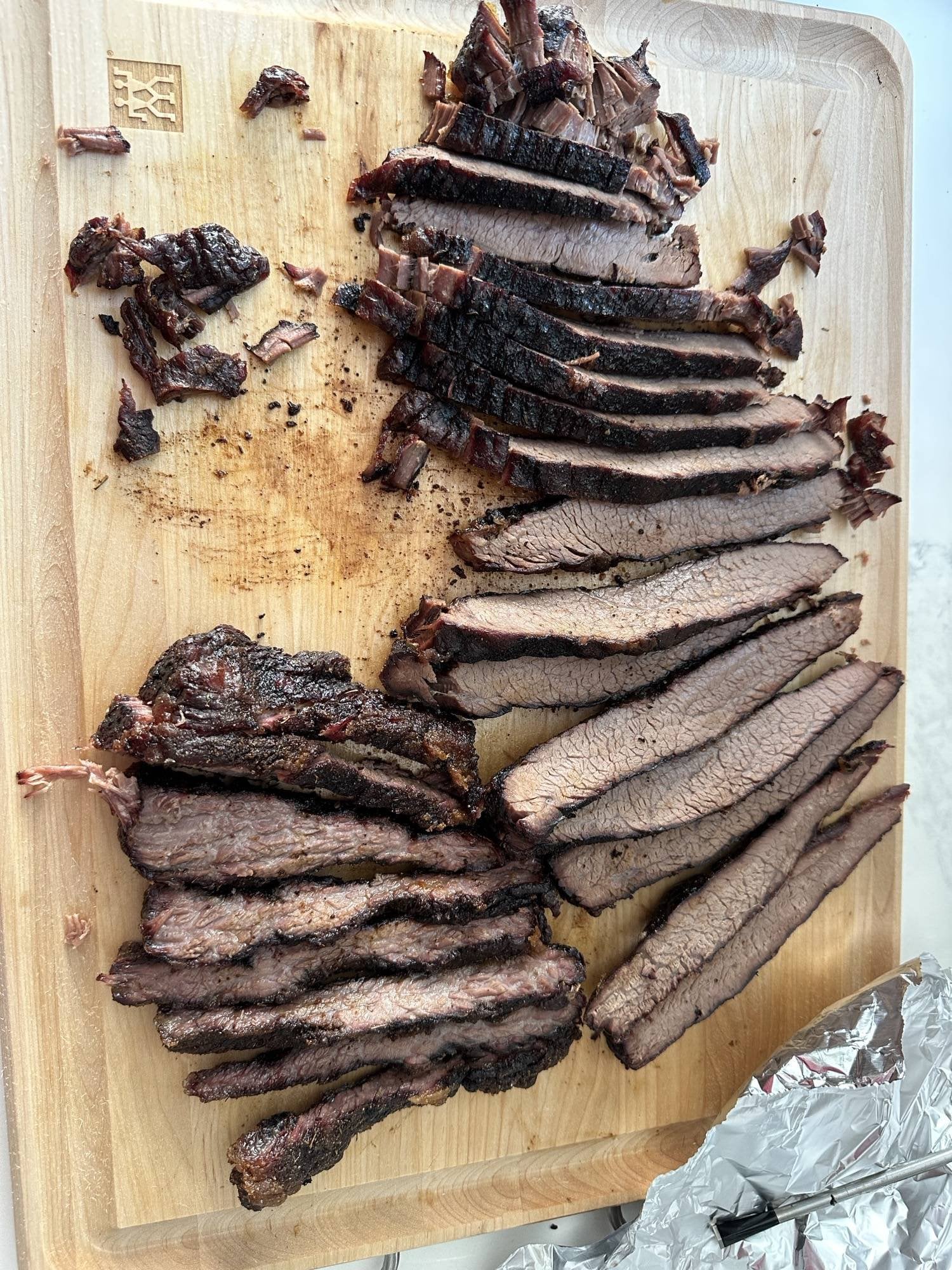 New and improved brisket! All day at 225, waited out the stall with no