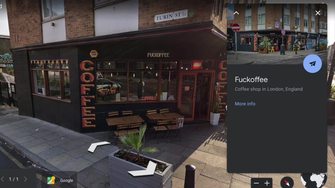 F**koffee - 215 Bethnal Green Road E2 6AB
