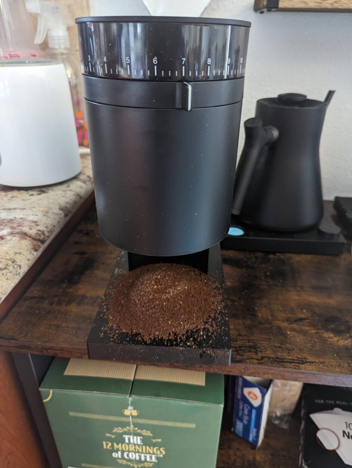 It's not even my first brew of the day.