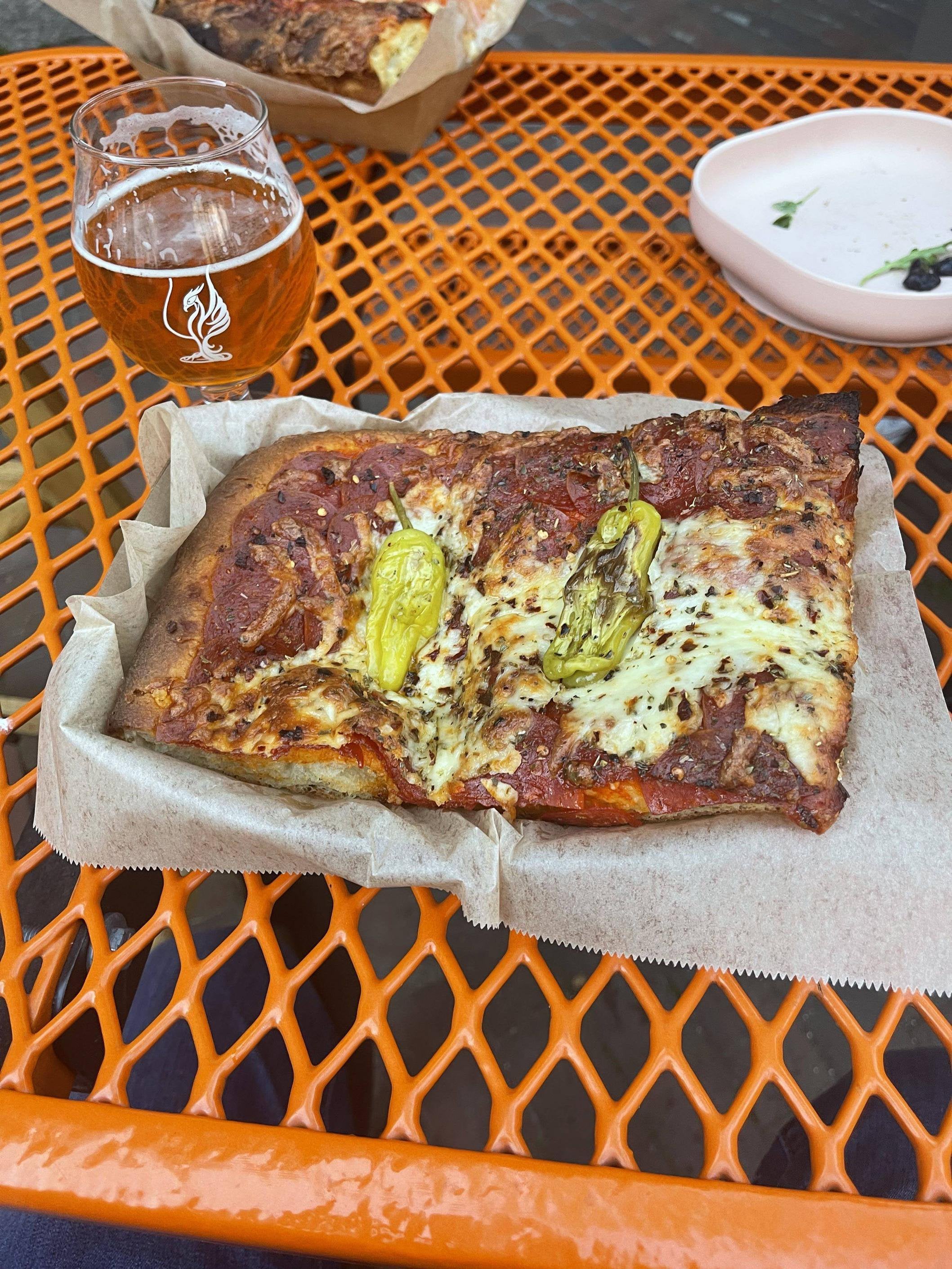 Slab Sicilian Pizza, Portland Maine Dining and Cooking