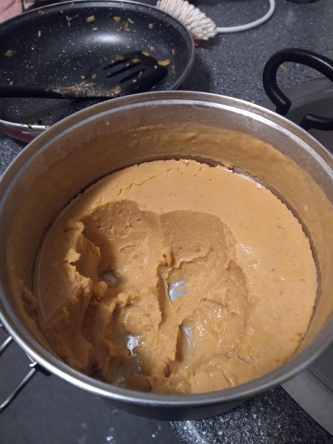 Anyone else have the tendency to make lentil soup so thick that it goes solid when refrigerated?