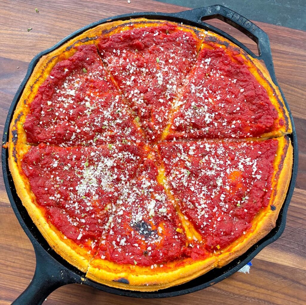 Chicago "Stuffed" Pizza Recipe (NOT Deep Dish!)