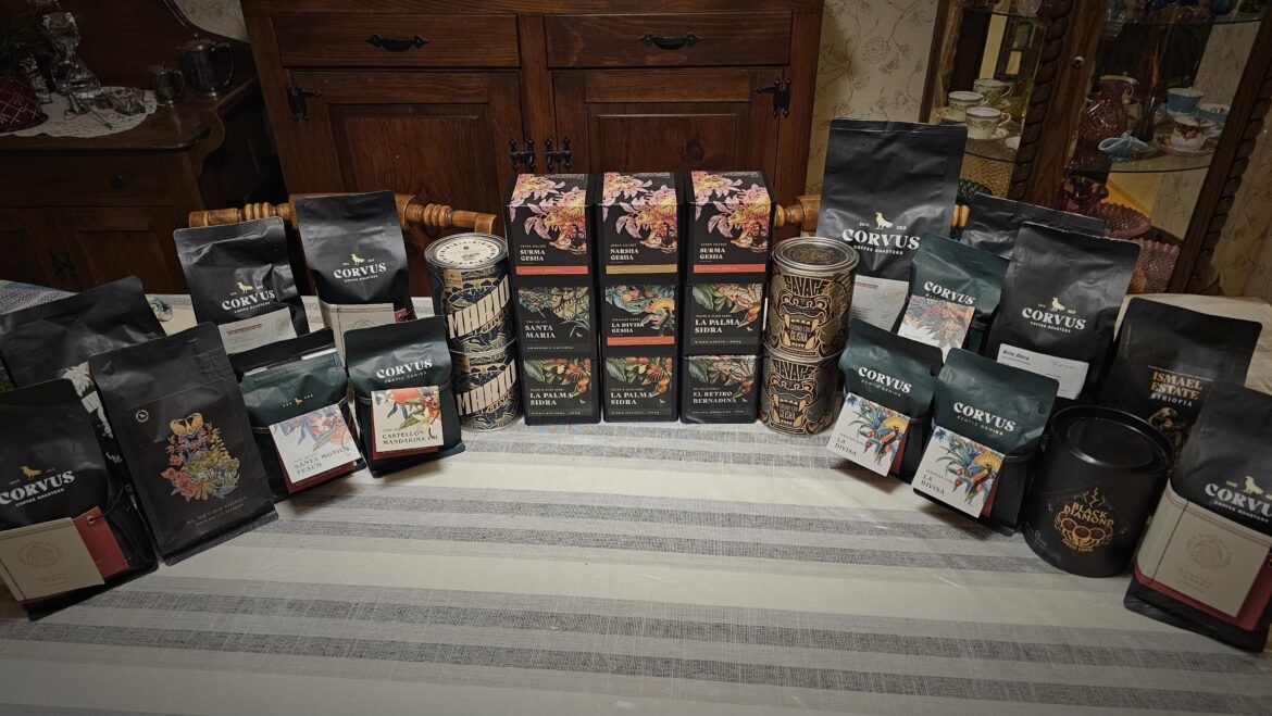 I was gifted $800 of exotic coffee beans.