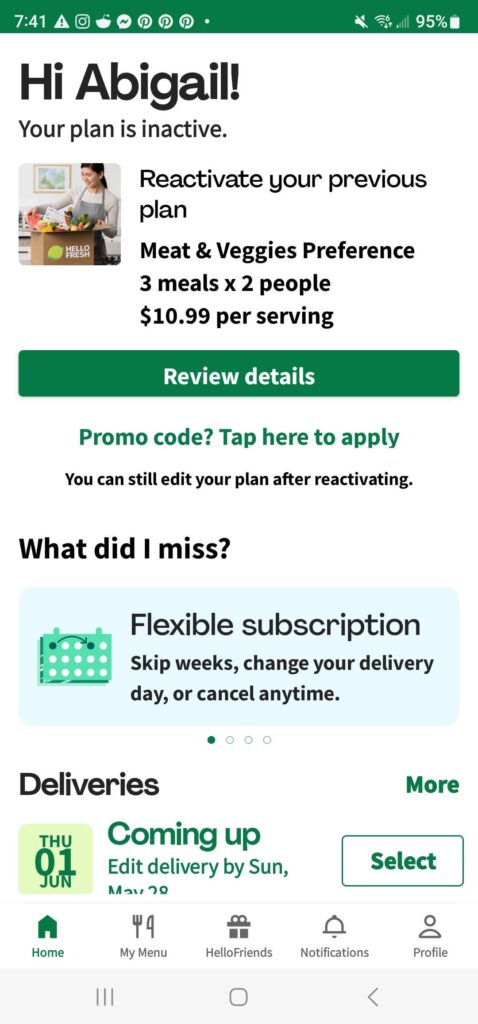 Did I successfully cancel or are they going to send me (and charge me for) a box?