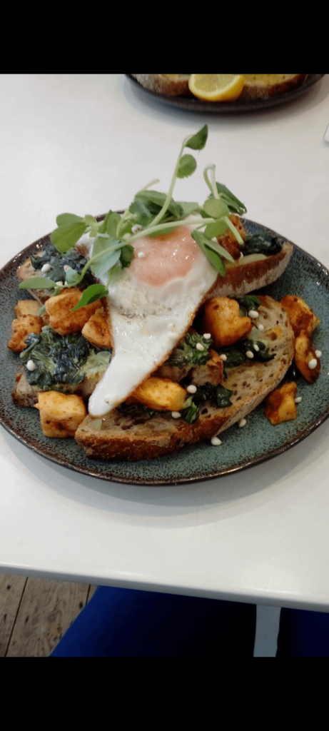 this was an amazing post swim meal