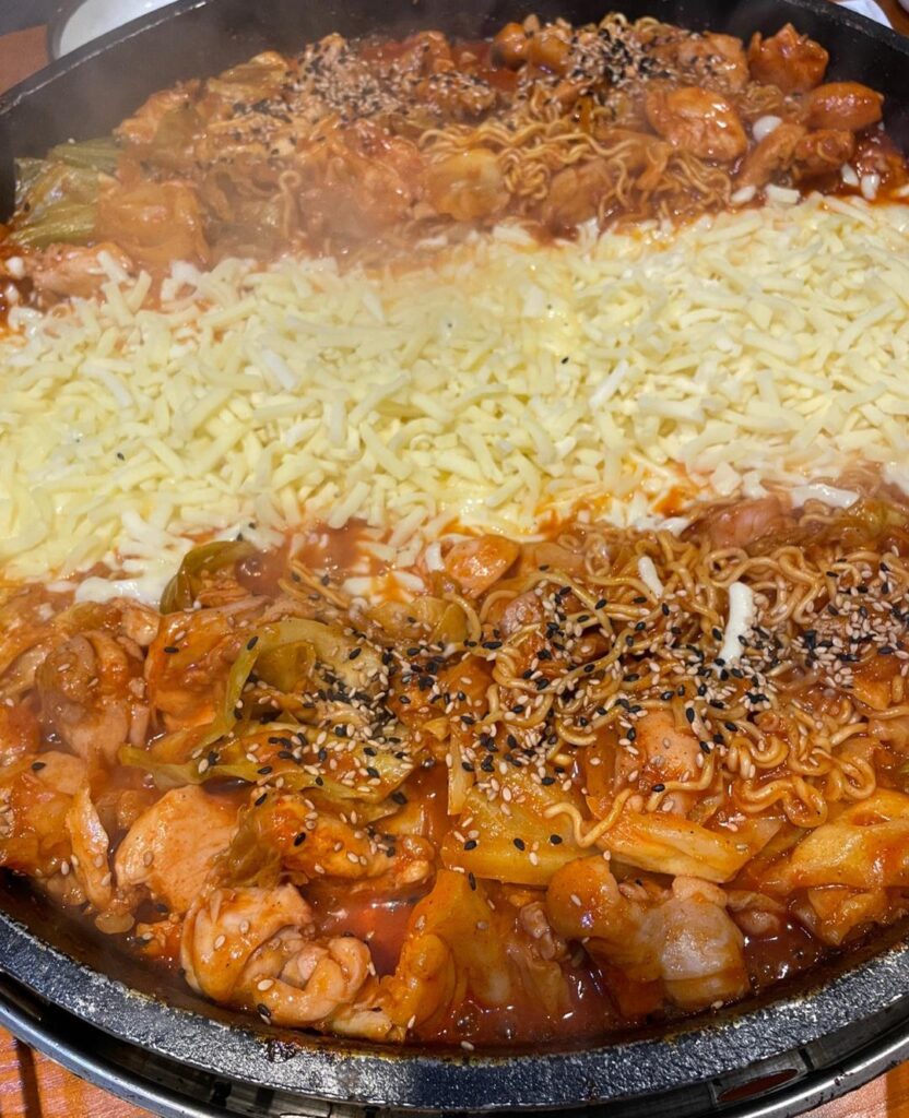 닭갈비( grilled chicken ) in seoul