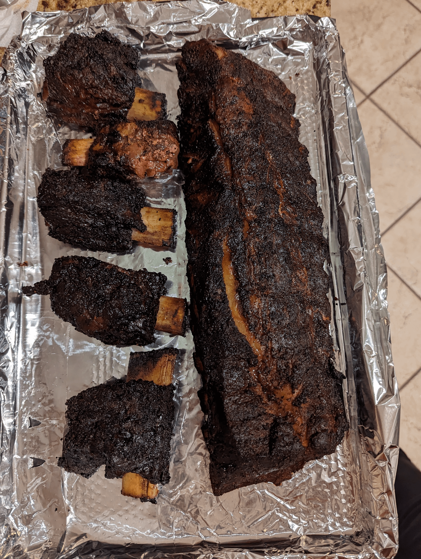 Rib night! Dining and Cooking