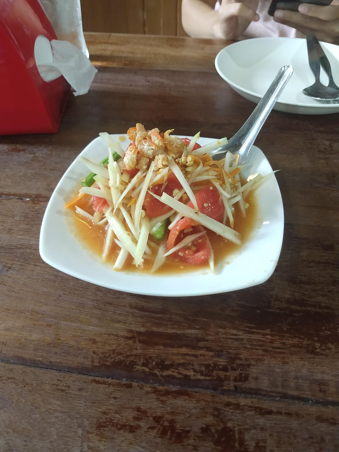 New place for lunch, LADYBOY cafe. Khon Kaen. Thailand. YES, the name