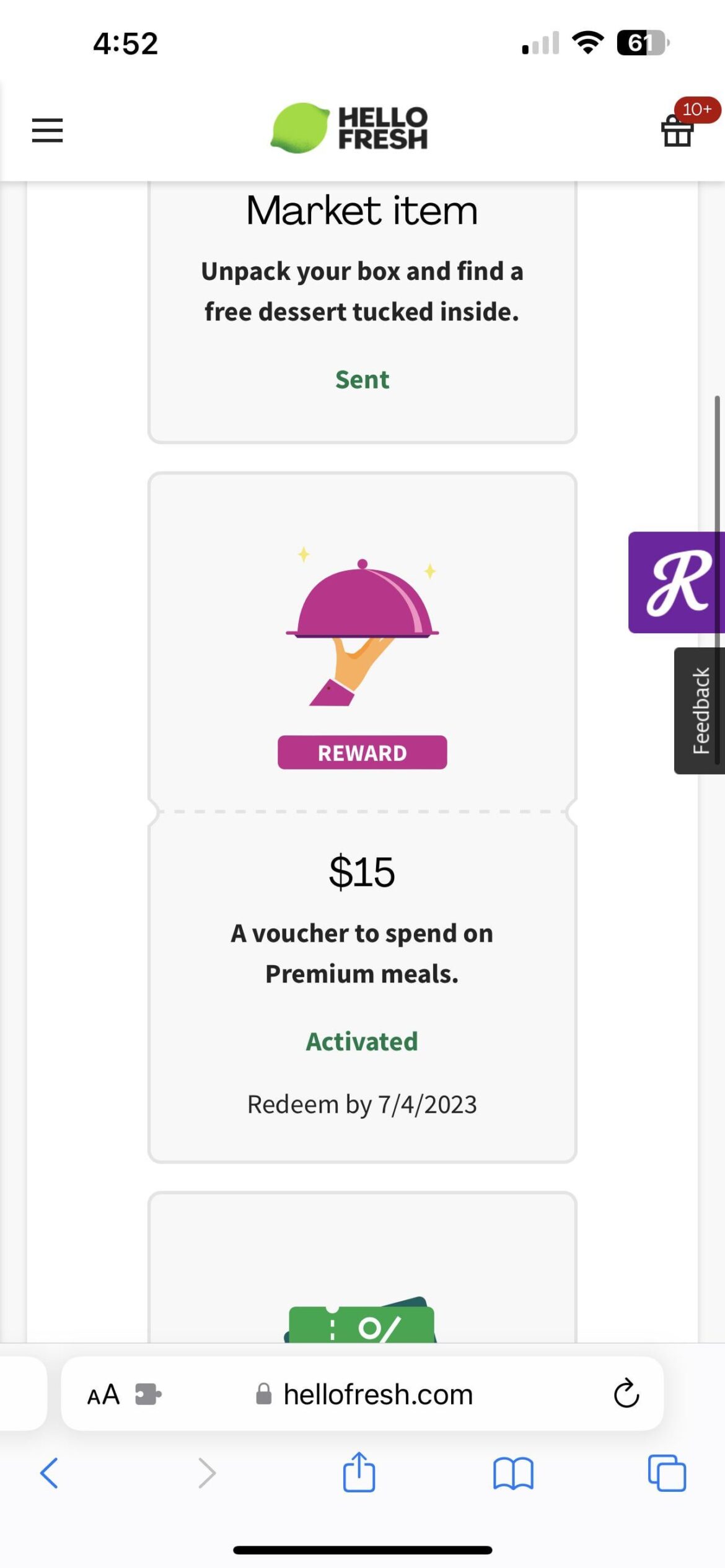 Rewards question! Rewards question!