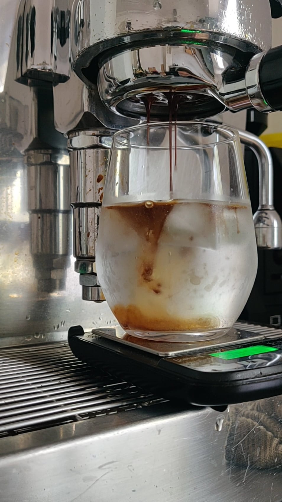 Sparkling water iced Americano Dining and Cooking