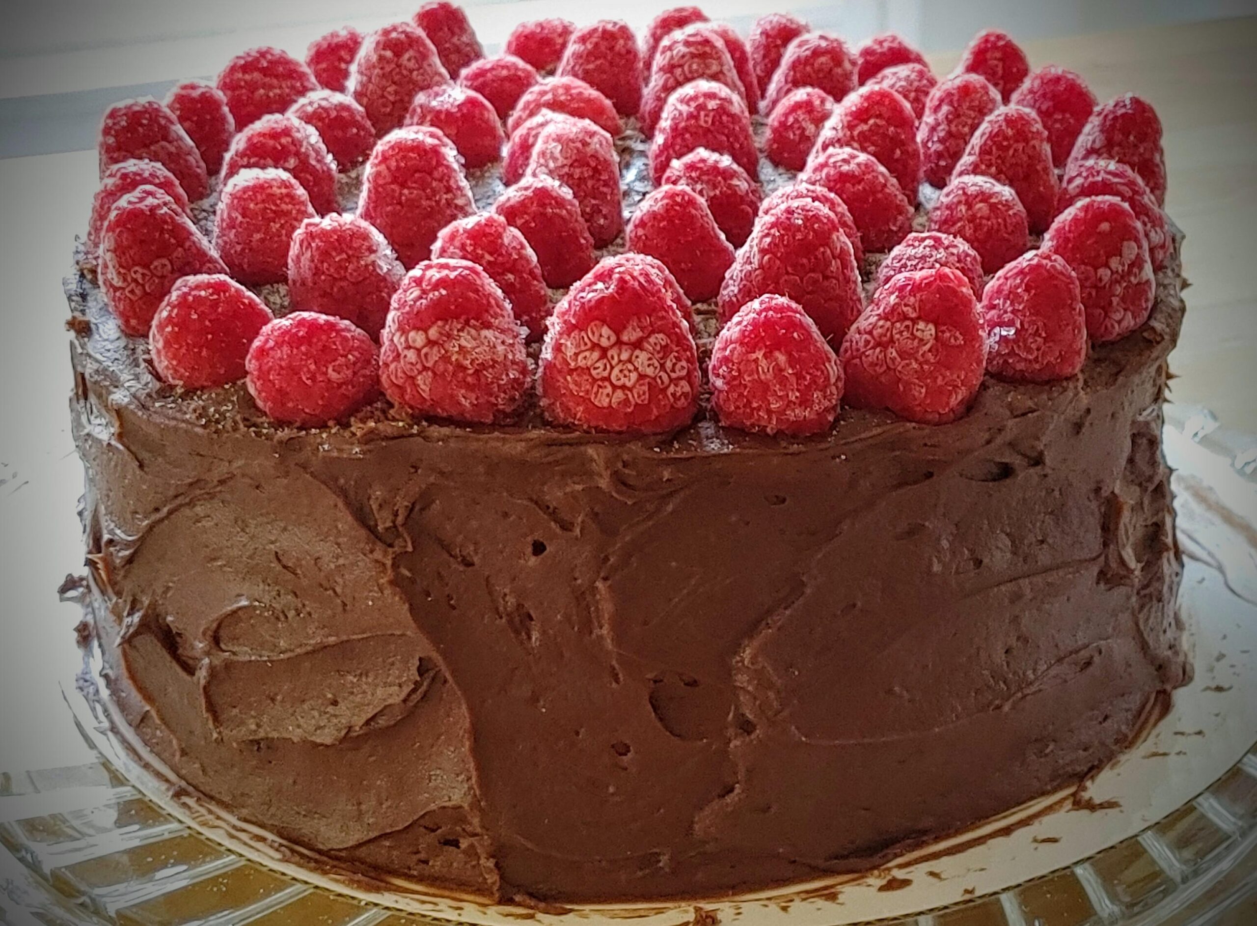 Ode to the Beginning Theme of British Bake Off. Chocolate cake with ...