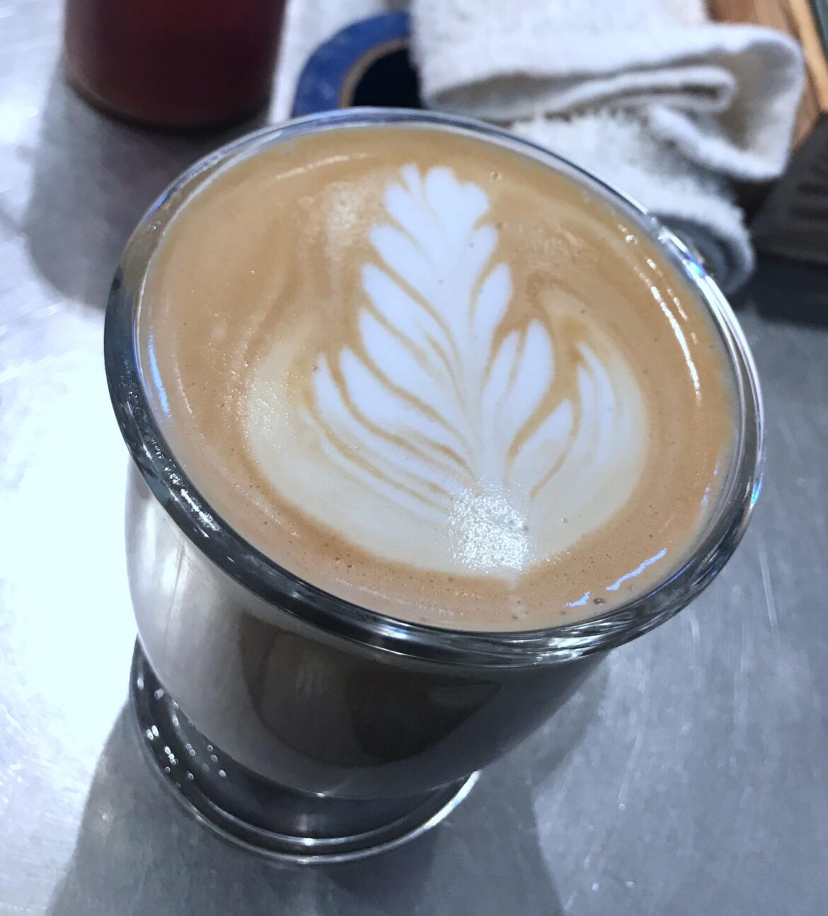 First pour of the day!